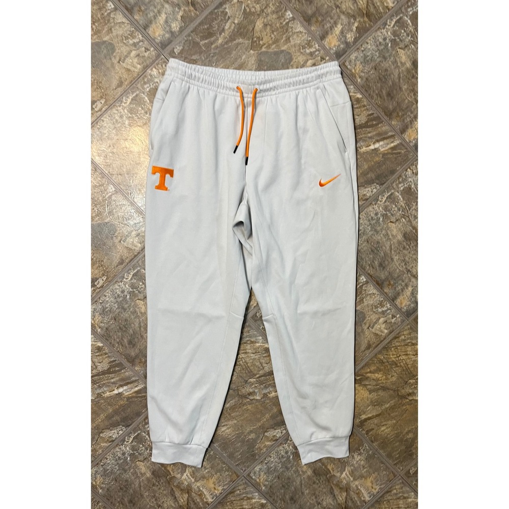 Nike Tennessee Volunteers Joggers Mens Large Grey Excellent Dri-FIT Sweatpants